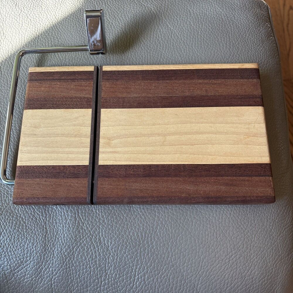 Unique and Beautiful Handmade Hard Wood Cheese Slicer Board